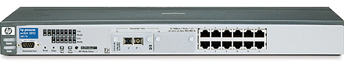 Коммутатор HP ProCurve Switch 2312 1U (12x10/100, 2 open transceiver slots, 9.6Gb/s)