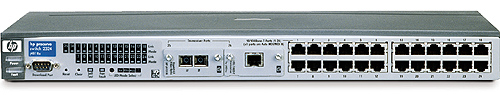 Коммутатор HP ProCurve Switch 2324 1U (24x10/100, 2 open transceiver slots, 9.6Gb/s)