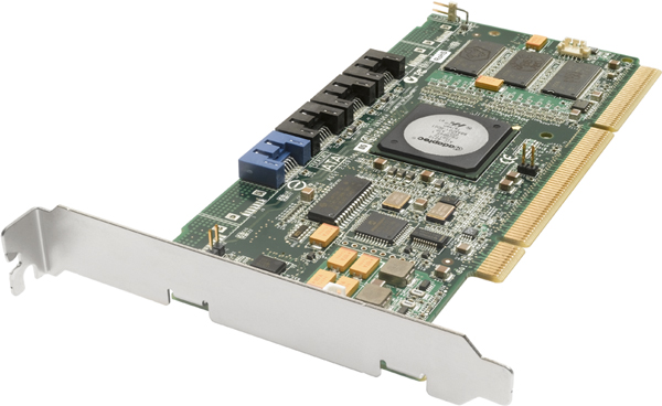  Adaptec AAR-2420SA/128+ (RTL) PCI-X, SATA-II 300, RAID 0/1/5/10,  4- -, Cache 128Mb