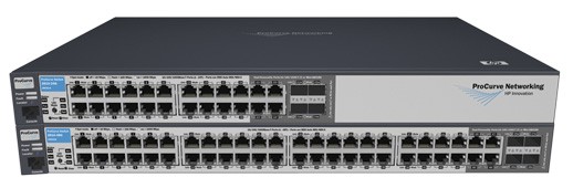  HP ProCurve Switch 2810-24G (20 ports 10/100/1000 +4 10/100/1000 or 4Gbics, Managed, Layer 2, Stackable 19')