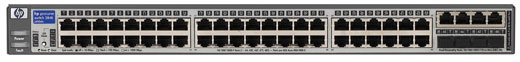  HP ProCurve Switch 2848 1U (44x10/100/1000, 4 ports 10/100/1000 or mini-GBIC, 96Gb/s)