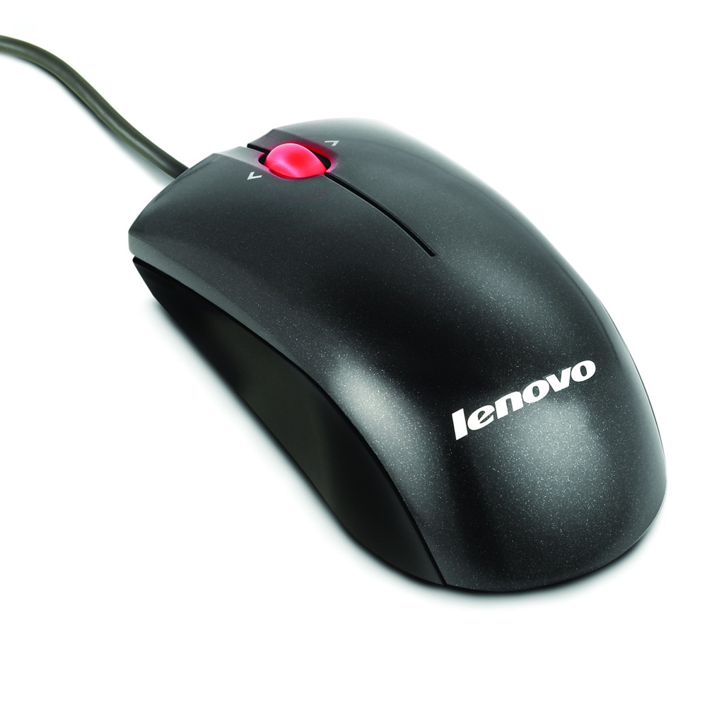 Lenovo Optical 3-Button Travel Wheel Mouse (800dpi) PS/2 _and_ USB