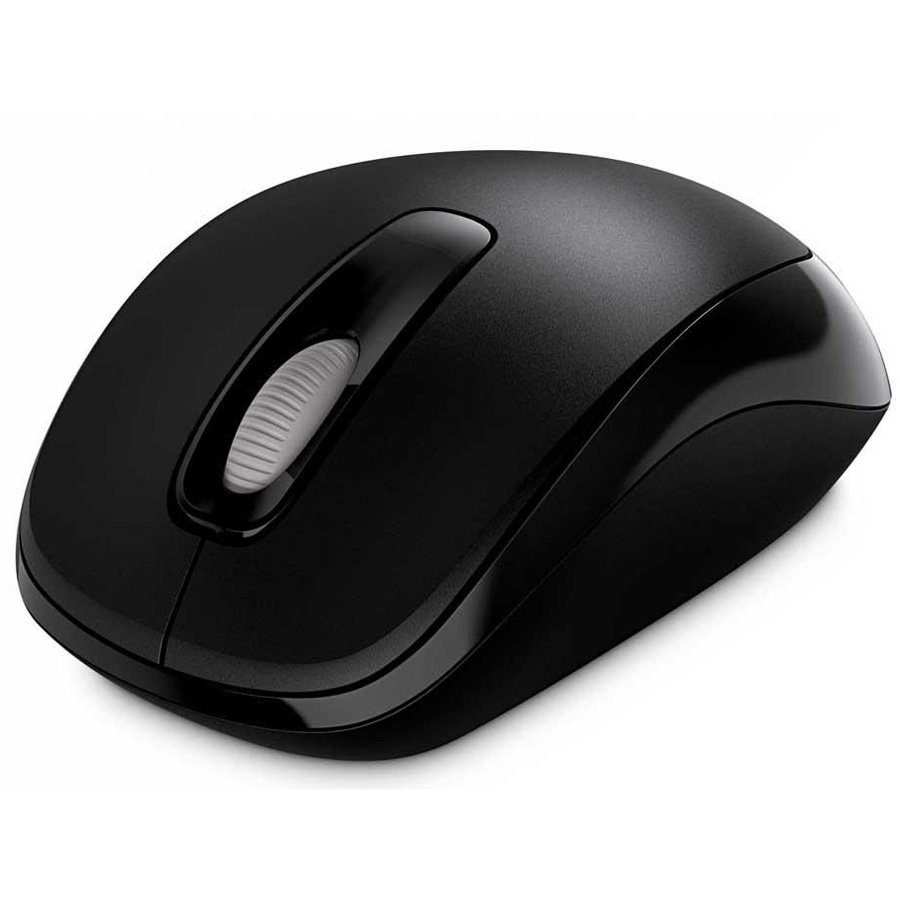 Microsoft Wireless Mobile Mouse 1000, Mac, Win, Black [For Business]