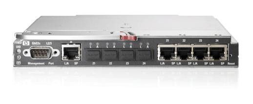   HP BladeSystem cClass GbE2c Layer 2, 3 Ethernet Blade Switch (5 ports 100/1000 + 4 SFP slots) repl 410917-B21