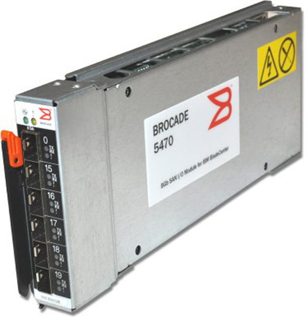 IBM Brocade 10-port 8 Gb SAN Switch Module for IBM BladeCenter, 10 Dynamic Ports-On-Demand (DPODs)