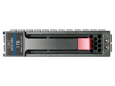   HP HDD 1TB 7.200 rpm LFF SATA Pluggable 3.5  (For HP ProLiant SATA servers and storage)