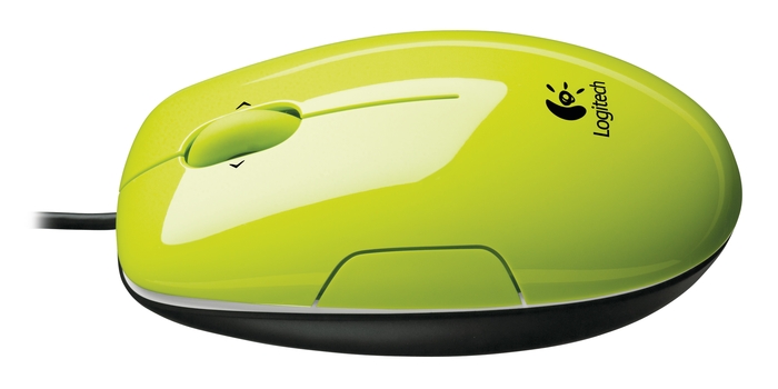 Logitech LS1 Laser Mouse, Acid-Yellow, USB, [910-001111]