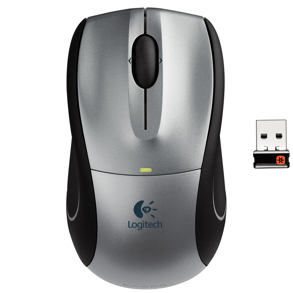   Logitech Wireless Mouse M505, Silver, Rtl, [910-001320]