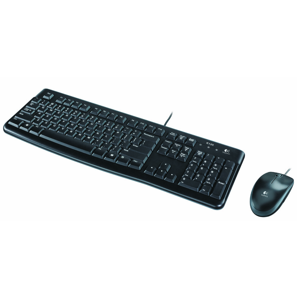 Logitech Desktop MK120, USB, [920-002561]