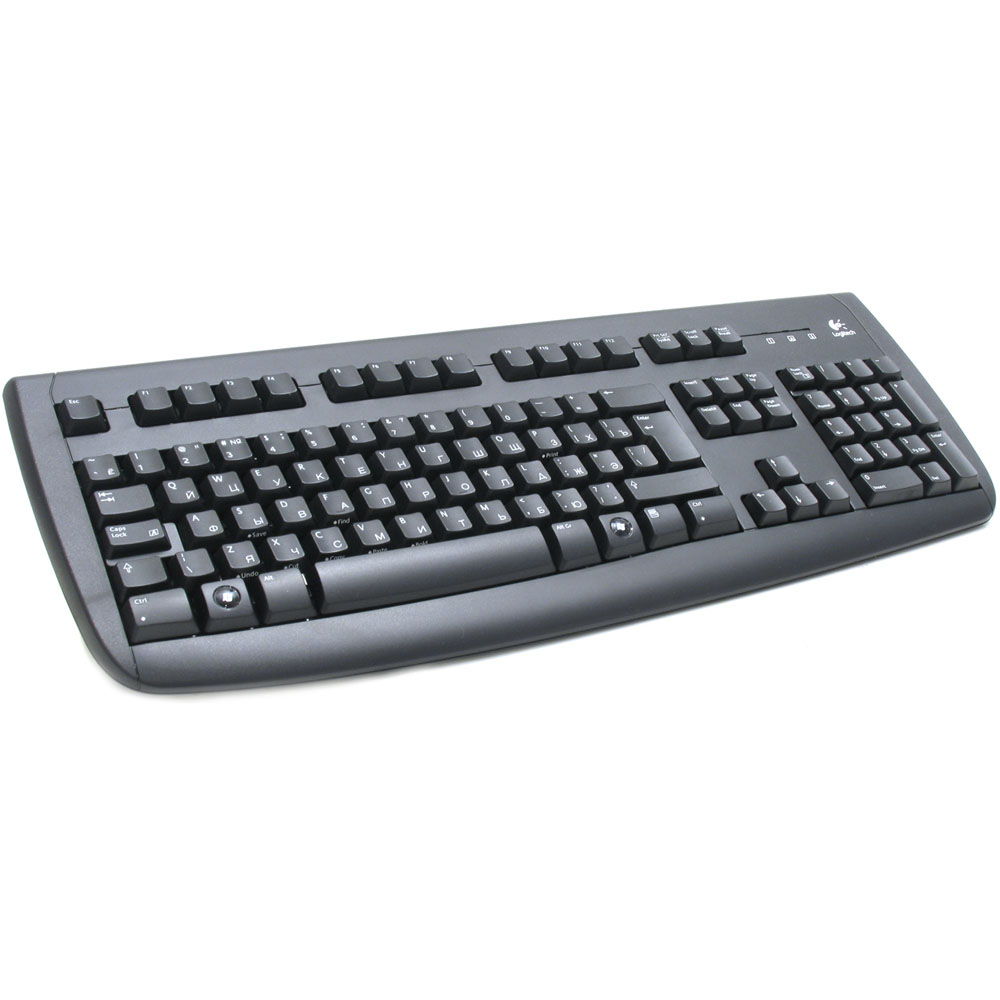 Logitech Deluxe Keyboard 250 PS/2, black, oem (967642-0112)