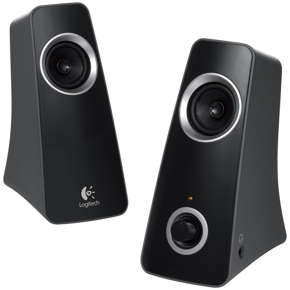 Logitech Speaker System Z320, 2.0, 10W(RMS), Black, [980-000331]