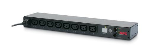    APC Rack PDU, Switched, 1U, 12A, 208/230V, (8)C13