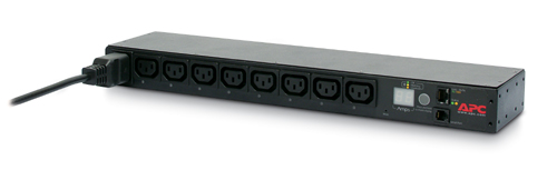 APC Rack PDU, Switched, 1U, 16A, 208/230V, (8)C13