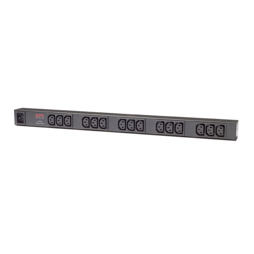 APC Rack PDU, Basic, Zero U, 16A, 208/230V, (15) C13