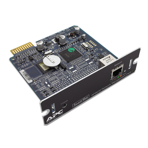   APC SmartSlot UPS Network Management Card 2 (HTTPS/SSL, SSH (up to 2048-bit encr.), SNMPv3 CD with software (new release AP9617)