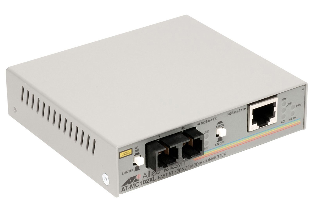 Allied Telesis Media Converter 100BaseTX to 100BaseFX (SC Multimode)
