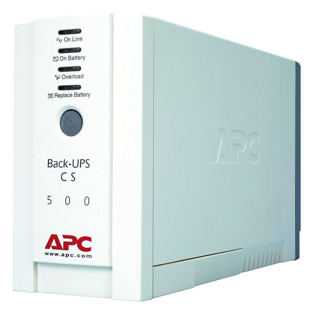    APC Back-UPS CS 500 (500VA/300W), 230V, user repl. batt.