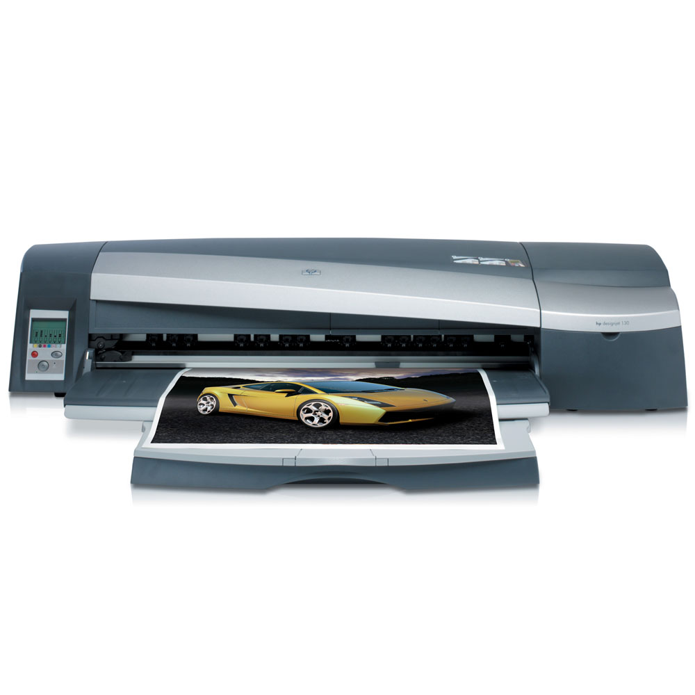   () HP DesignJet 130 (A1+, 6 color, 2400dpi, 64Mb, USB/Parallel/EIO, A2+ 150, sheet tray, sheed feed)