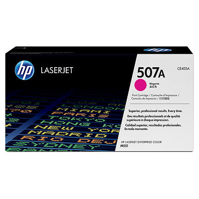    HP 507A LaserJet,   CLJ Color M551 series