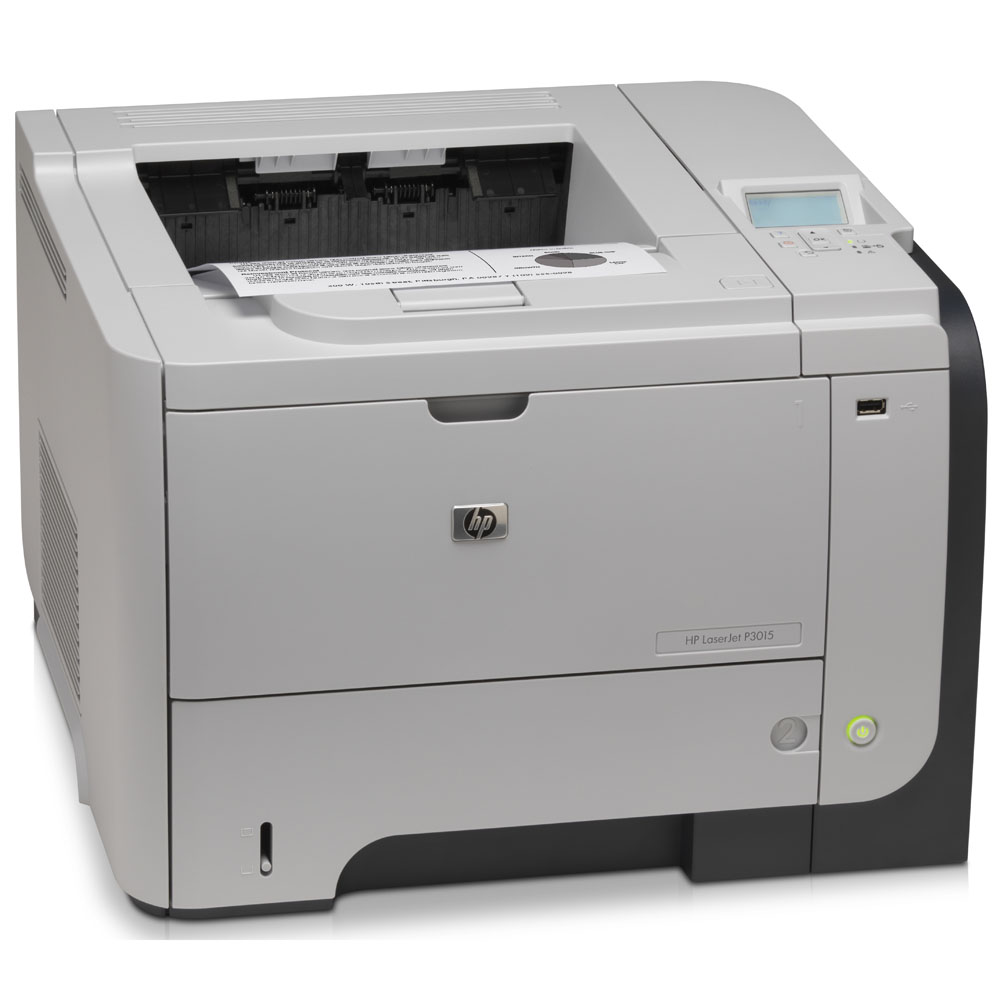 -   HP LaserJet Enterprise P3015d (A4, 1200dpi, 40ppm, 128Mb, 2trays 100+500, USB/EIO, Duplex, replace Q7813A)