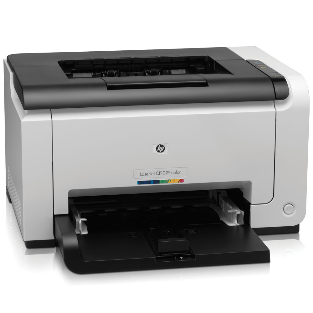    HP Color LaserJet Pro CP1025 (A4, 600x600dpi, 4(16) ppm, 8Mb, 1 tray 150, USB, replace CC376A)