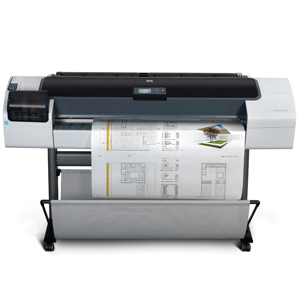     () HP Designjet T1200   (44 , 2400x1200dpi, 32Gb, HDD160Gb, USB/GigEth/EIO, stand, sheet feed, 2 roll feed, autocutter, 6 cartridge/3 head, 2y war, repl. CK839A)