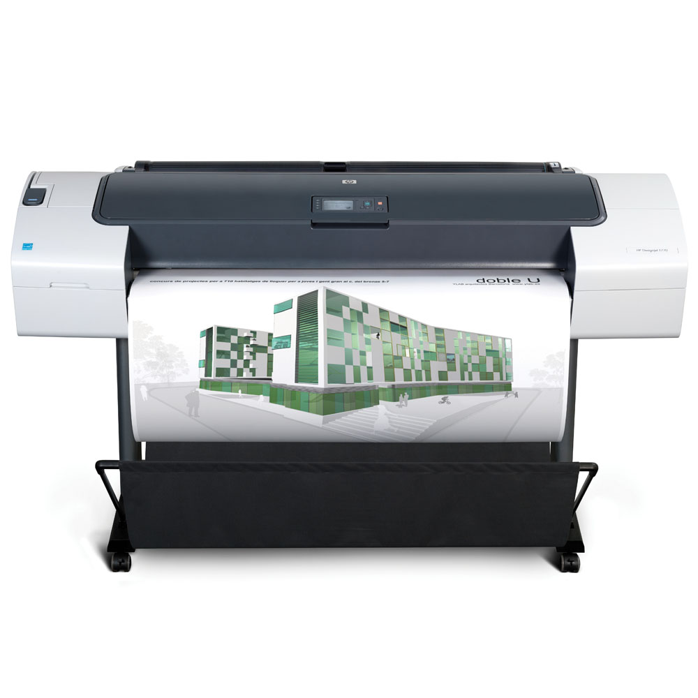     () HP Designjet T770   (44 , 2400x1200dpi, 2Gb, USB/LAN/EIO/USB(ext.), stand, sheet feed, roll feed, autocutter, 6 cartridge/3 head, repl. Q6712A)