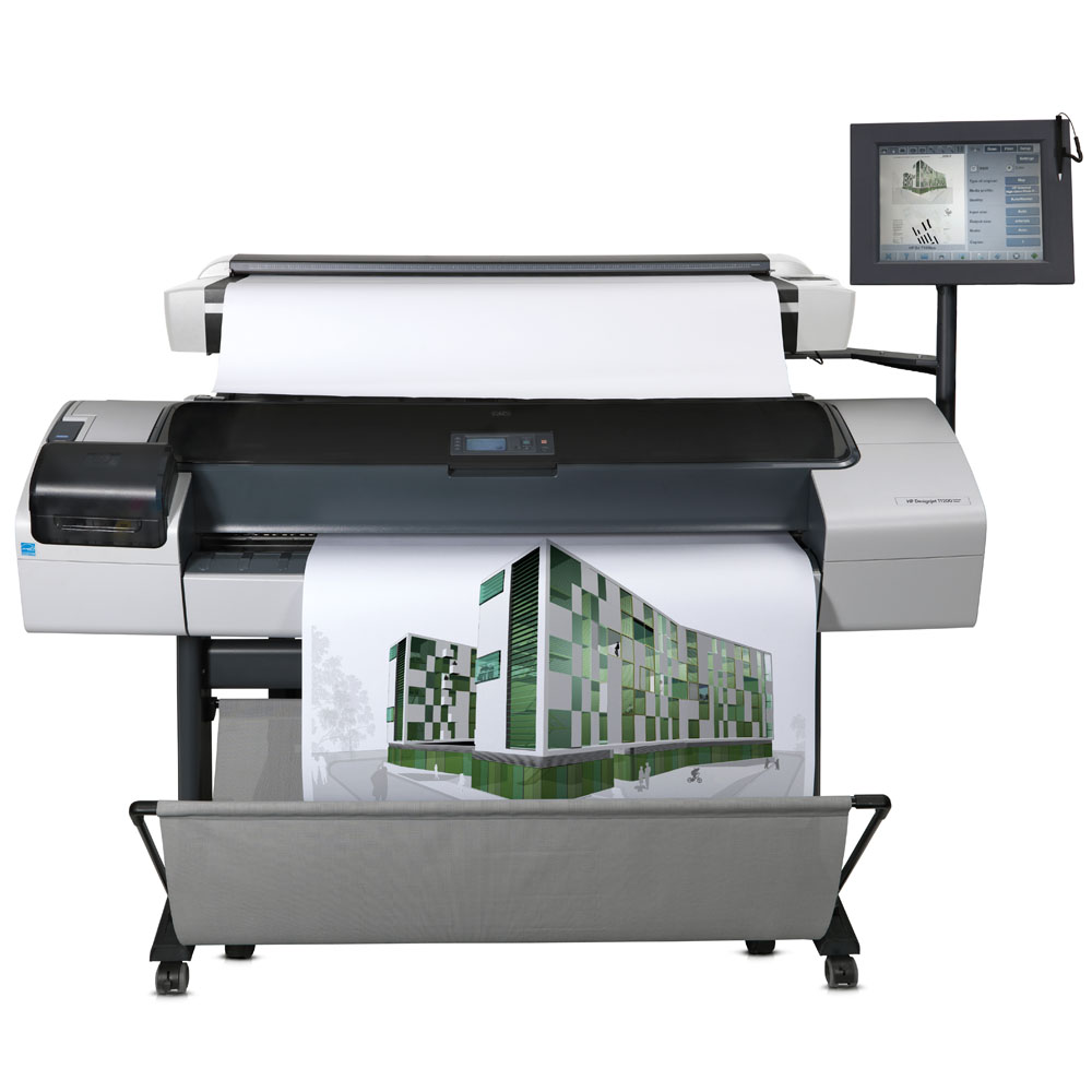    HP Designjet T1120 HD MFP (Printer 44-inch, 2400x1200dpi, PS;Scanner CCD 42-inch, 9600dpi, 48bit;Copier;PC;DVD-RW;LAN, replace Q6713A)