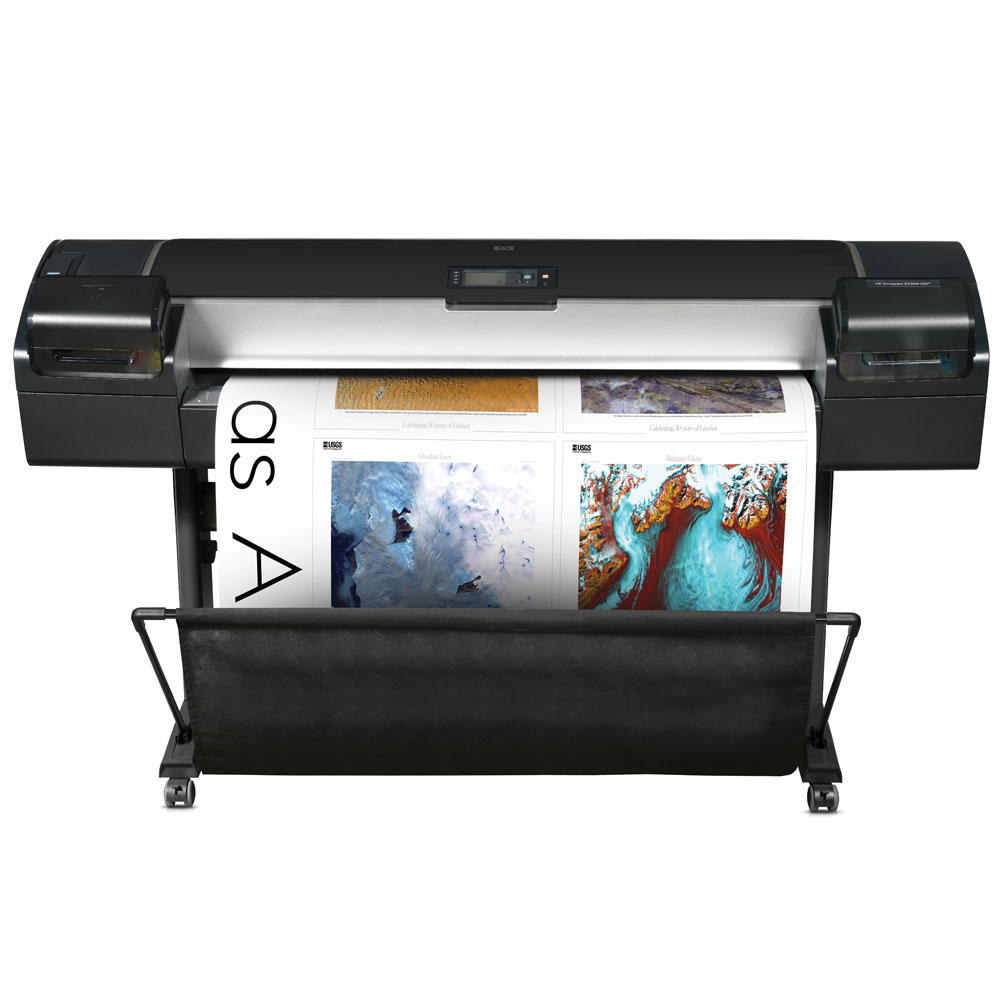   () HP Designjet Z5200ps 44in Photo Printer (44-inch, 8 colors, 2400x1200dpi, 32Gb,160Gb HDD,10, 2m2/h(color picture normal mode), USB/LAN/EIO, stand, sheetfeed, rollfeed, autocutter, PS,replace Q1251A,Q1252A)