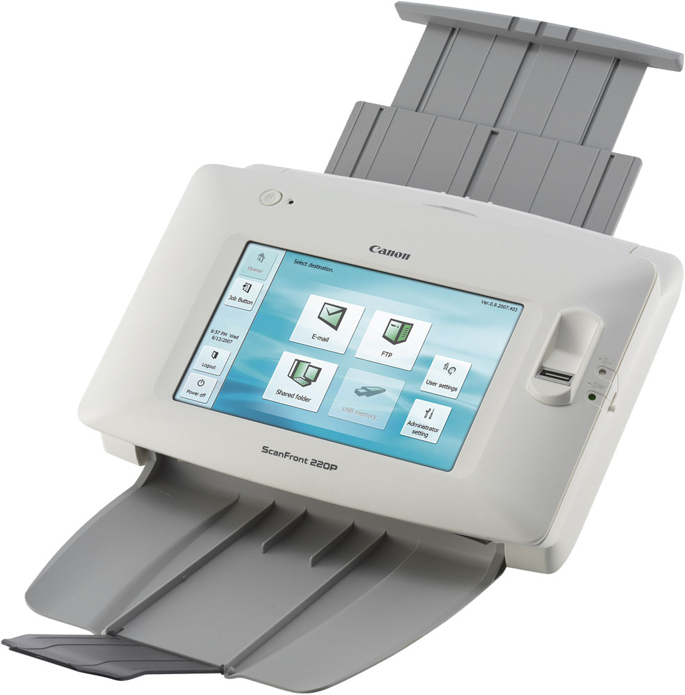  Canon ScanFront 220P, c, , , 26 ./, ADF 50, USB 2.0, RJ45, A4, -  ,  