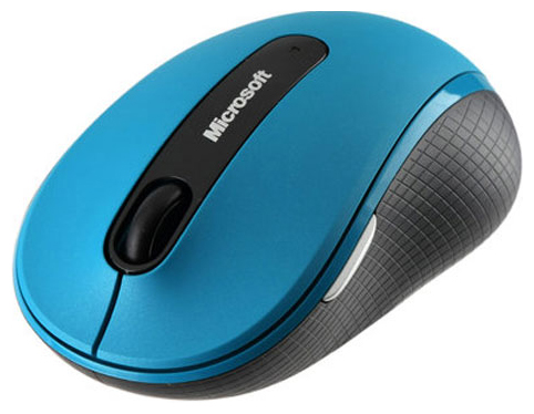 Microsoft Wireless Mobile Mse 4000, Mac/Win, BlueTrack, Blue