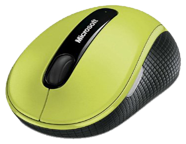 Microsoft Wireless Mobile Mse 4000, Mac/Win, BlueTrack, Green