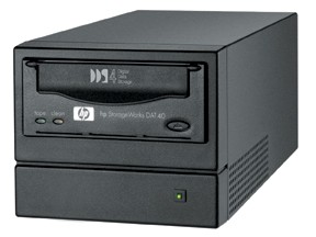  HP StorageWorks DAT40e (40Gb, 6Mb/s) Tape Drive External, SCSI