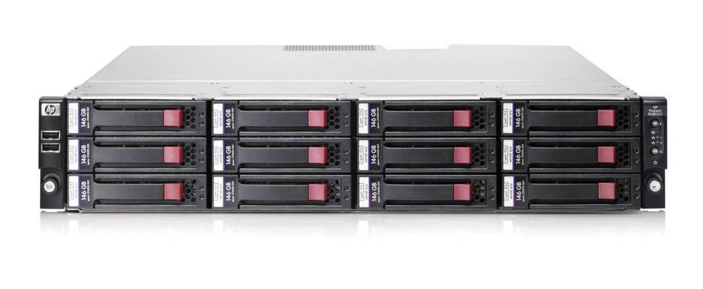    HP ProLiant DL180 G5 Server   Quad-Core Xeon E5420 (2.5GHz), 1GB (1*1GB) PC2-5300 DDR-667, SATA RAID Controller (0,1), NC7781 Gigabit LAN, DVD-ROM, no HDD (up to 12 HotPlug 3.5  LFF SAS/SATA with optional controller), 750W PowerSupply, RACK-mount (2U) 