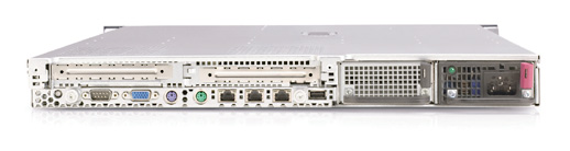    HP ProLiant DL360 G4p Server XeonDP-3.8/2Mb/800MHz,   2x1Gb PC2-3200/400MHz, Ultra320-SCSI (max. 2x300Gb), SA6i, HP, 2/2 PCI, CD, FDD, Dual Gigabit NIC, 2x460Watt, 1 Unit