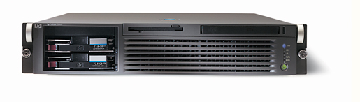    HP ProLiant DL560 2xXeonMP-3.0/4Mb,   1Gb PC1600/200MHz, Ultra3-SCSI (max. 2x300Gb), HP, 3/3 PCI, SA5i, CD, FDD, Dual Gigabit NIC, 2x550 Watt, 2 Units