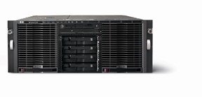    HP ProLiant DL740 4xXeonMP-2.2/2Mb,   2Gb 133MHz, Ultra3-SCSI (max. 4x300Gb), HP, 6/6 PCI, SA5i, DVD, FDD, Dual Gigabit NIC, 4 Units