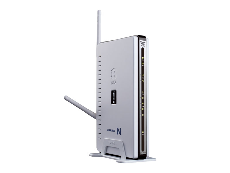 D-Link DSL-2760U, BRU, D2, Router Wireless 802.11n, Ethernet ADSL, ADSL2, ADSL2+, 1xADSL, 4xLAN, 2xUSB, with splitter