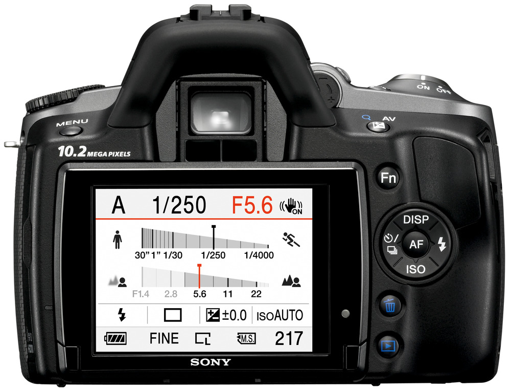  Sony Alpha DSLRA330 Body 10,2Mp MS Duo/SDHC 2,7 