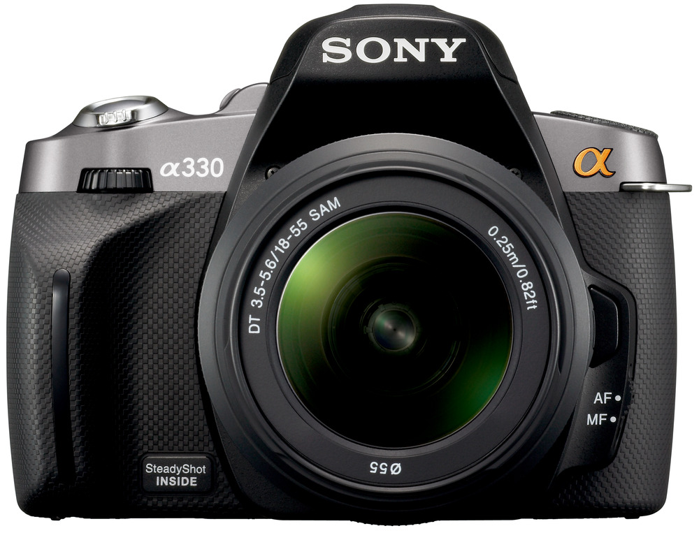  Sony Alpha DSLRA330L 18-55mm Kit 10,2Mpix MS Duo/SDHC 2,7 