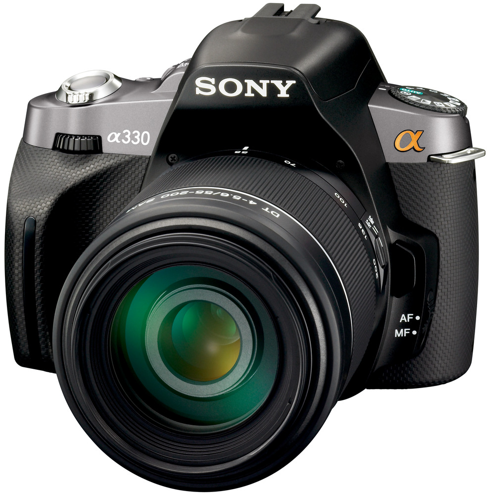  Sony Alpha DSLRA330Y 18-55/55-200mm Kit 10,2Mp MS Duo/SDHC 2,7 