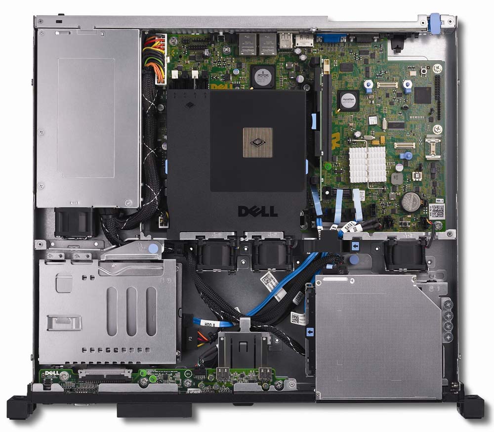    Dell PowerEdge R210 II Server   Chassis_2, E3-1270 (3.4Ghz) 4C, no Memory, no HDD (up to 2x3.5 ), SATA Onboard RAID, DVD+, -RW, DP Gigabit LAN, iDRAC6 Enterprise, PS 250W, 2, 4-Post Static Rack Rails, Rack-mount 1U, 3y NBD