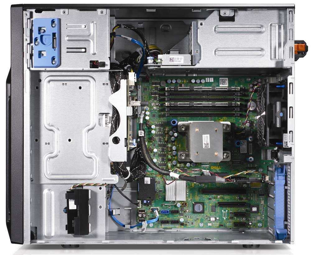    Dell PowerEdge T310 Server   Tower; Intel Xeon Quad Core X3470 2.93Ghz L3 cache 8MB FSB 1333MHz; RAM 2x2048MB PC3-10600 DDR3 SDRAM; HDD 4x250 Gb 7.2K rpm 3.5  SATA HS; PERC S300 Internal Software Controller; iDRAC6 BMC; Power 1x375 Watt; DVD+/-RW; Dual Gigabit Ethernet; 3Yr Basic Warranty Next Business Day
