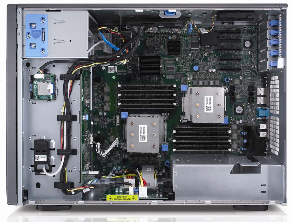    Dell PowerEdge T610 Server   E5645 (2.40Ghz) 6C, 8GB (2x4GB) DR LV RDIMM, (3)*300GB SAS 6Gbps 15k HotPlug HDD (up to 8x3.5 ), PERC H700/512MB BBU (RAID 0-60), DVD+/-RW, DP Gigabit LAN with iSCSI, iDRAC6 Enterprise, RPS (2)*870W, Tower, 3Y NBD
