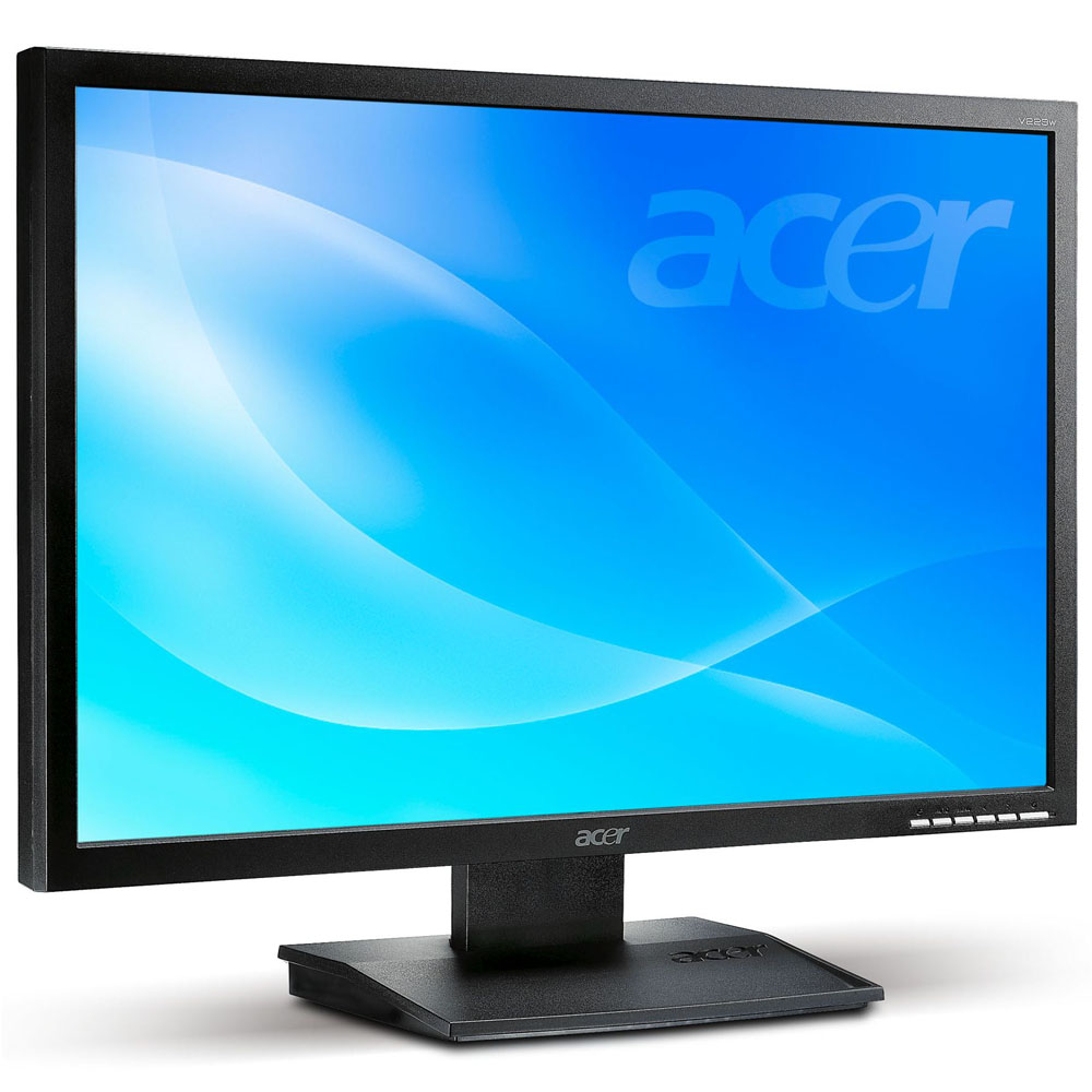  22-inch ACER V223WEb, 1680x1050, 5ms, 250cd, m2, 50000:1, 170, 160, TCO-03, Black