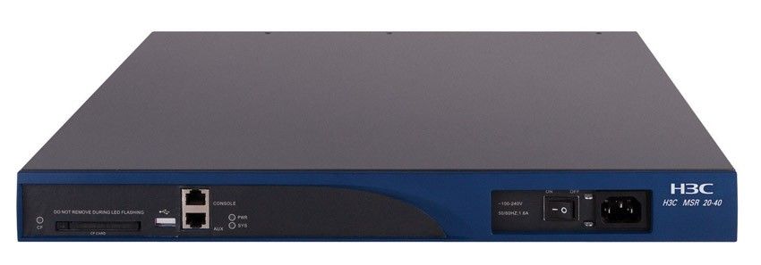 Роутер HP A-MSR20-40 Multi-Service Router (eq.0235A326)