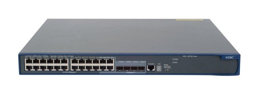  HP 5120-24G EI Switch (20x10/100/1000 + 4x10/100/1000 or SFP, Managed static L3, Stacking, 19')