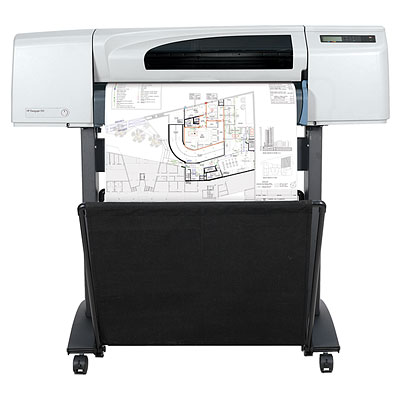     () HP Designjet 510   (24 , 2400x1200dpi, 160Mb, USB/Parallel/EIO, single-sheet feed, roll feed, autocutter, GL/2, RTL, PCL3 GUI, replace C7769F)