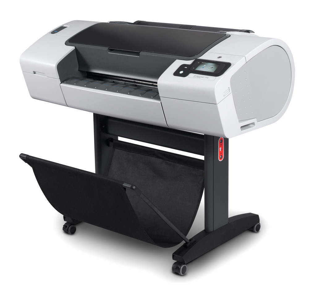   () HP Designjet T790ps ePrinter (24-inch, 2400x1200dpi, 8Gb(virtual), HDD160Gb, USB/USB ext/LAN/EIO), sheetfeed, rollfeed, autocutter, TouchScreen, 6 cartr., 1y war, replace CQ306A)