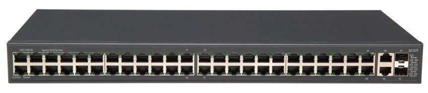  HP E4210-48 Switch 52-Port (48x10/100 + 2x10/100/1000 + 2xSFP, Full Managed L2 , Clustered Stacking, 19') (eq.3CR17334-91)